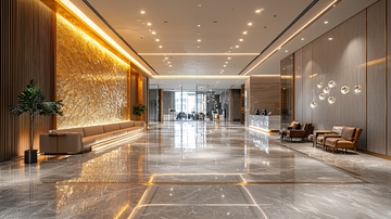 高端酒店大堂