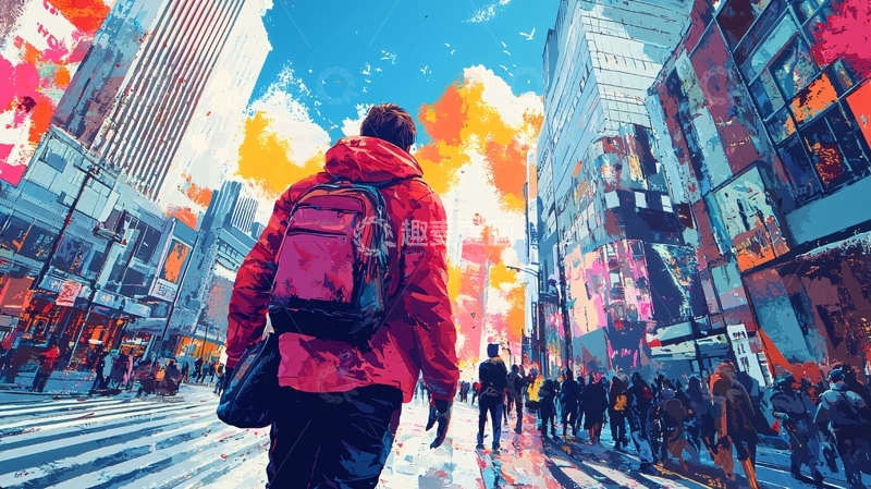 高清大图下载【趣麦麦图】都市