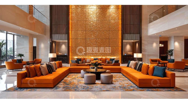 高清大图下载【趣麦麦图】高端酒店大堂