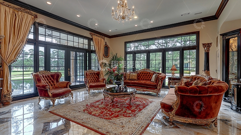高清大图下载【趣麦麦图】欧式客厅