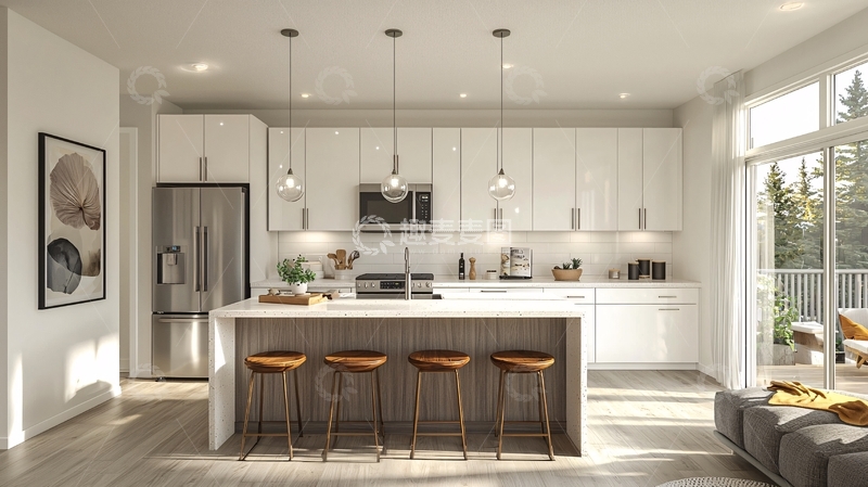 高清大图下载【趣麦麦图】现代简约风格厨房42