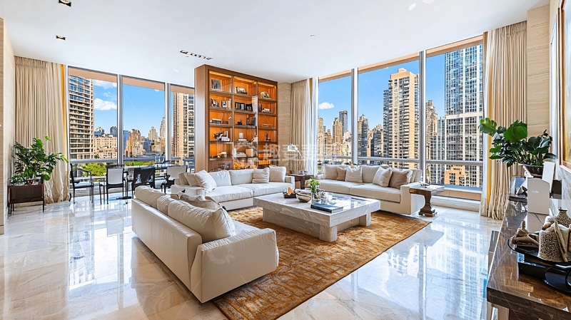 高清大图下载【趣麦麦图】高端公寓客厅