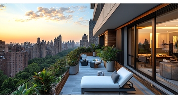 纽约中央公园景观公寓