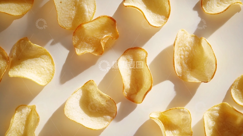 高清大图下载【趣麦麦图】阳光下的土豆片