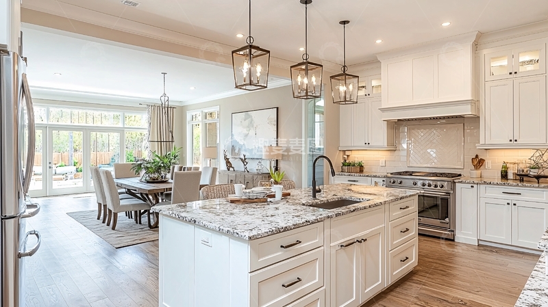 高清大图下载【趣麦麦图】现代简约开放式厨房