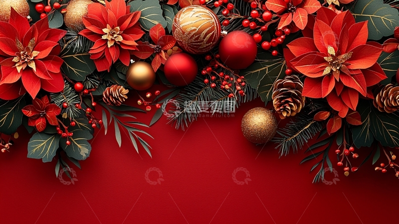 高清大图下载【趣麦麦图】圣诞节装饰
