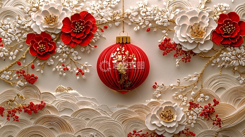 高清大图下载【趣麦麦图】中式新年装饰