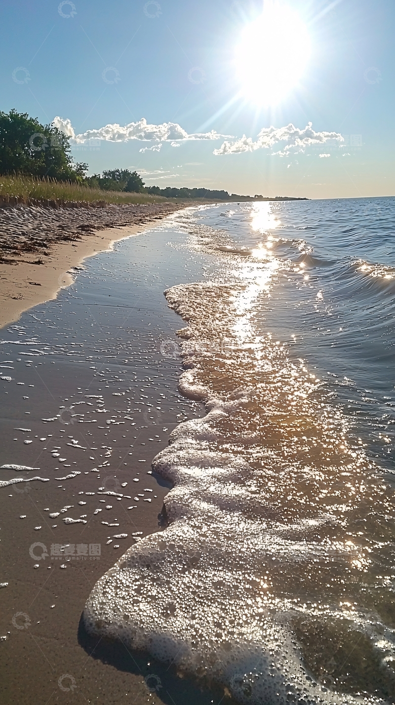 高清大图下载【趣麦麦图】阳光沙滩海浪39