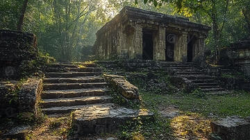 丛林深处古老废墟