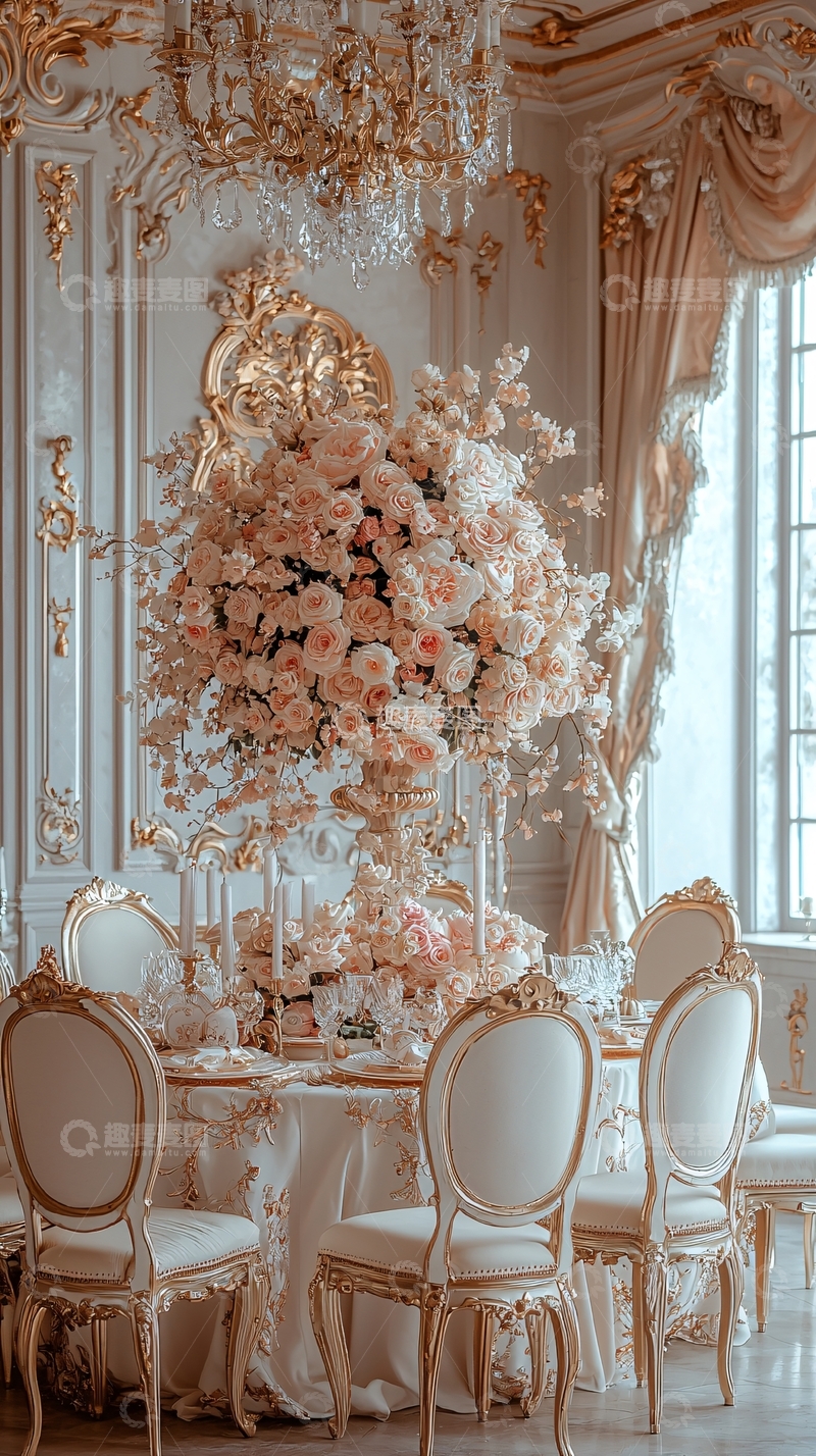 高清大图下载【趣麦麦图】奢华欧式婚礼宴会厅