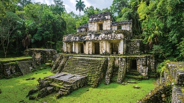 热带雨林中的玛雅遗址