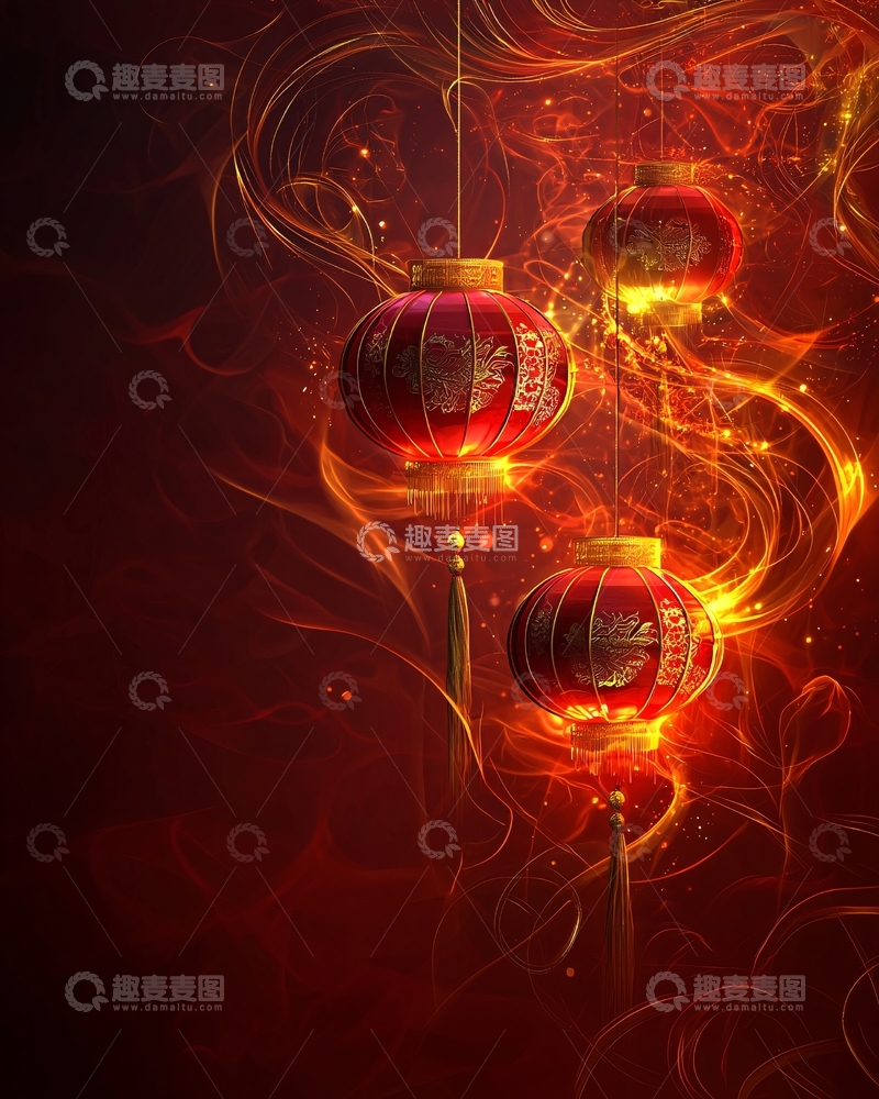 高清大图下载【趣麦麦图】红灯笼