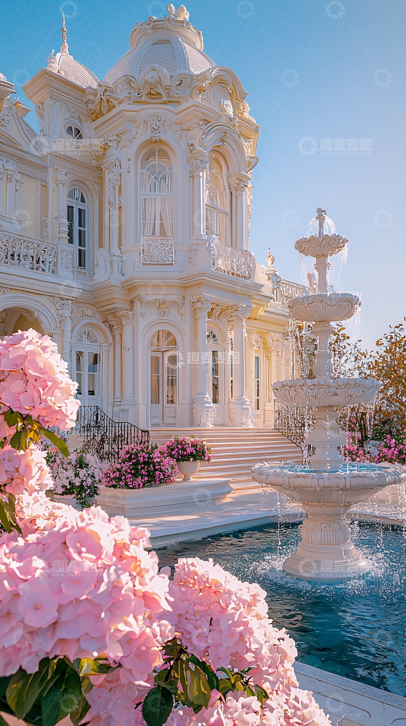 高清大图下载【趣麦麦图】白色宫殿