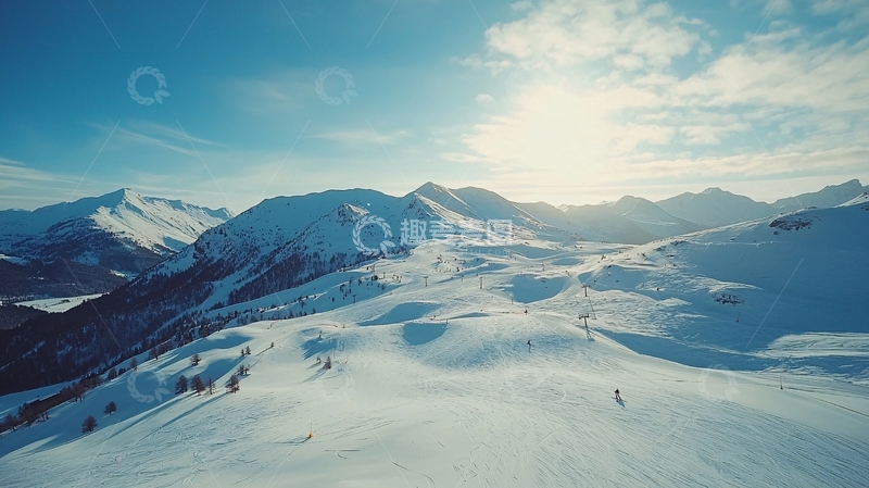 高清大图下载【趣麦麦图】雪山风景