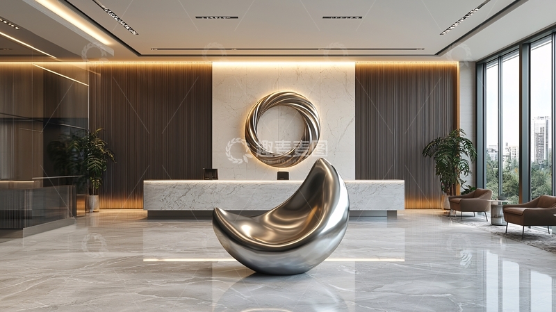 高清大图下载【趣麦麦图】现代化大堂设计