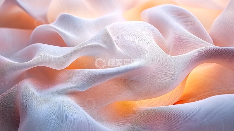 高清大图下载【趣麦麦图】柔滑丝绸质感背景
