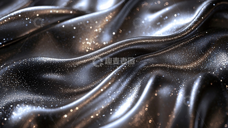 高清大图下载【趣麦麦图】闪亮丝绸质感背景