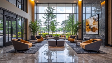 现代化酒店大堂