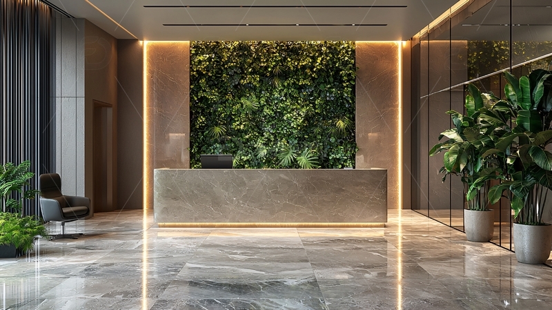 高清大图下载【趣麦麦图】高端酒店大堂设计