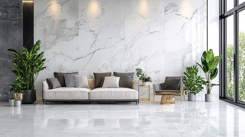 高清大图下载【趣麦麦图】现代轻奢客厅装修