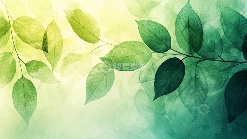 高清大图下载【趣麦麦图】绿叶