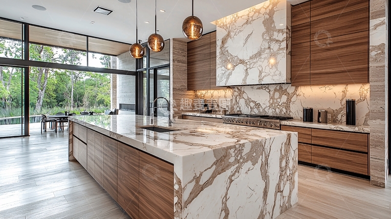 高清大图下载【趣麦麦图】现代简约风格厨房47