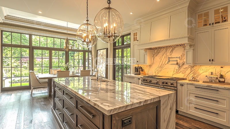 高清大图下载【趣麦麦图】高端大气厨房设计