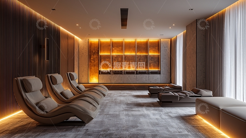 高清大图下载【趣麦麦图】高端私家影院