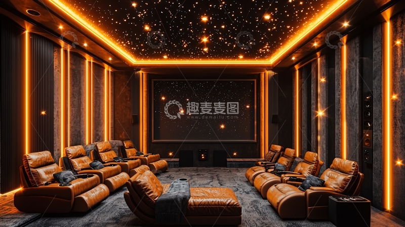 高清大图下载【趣麦麦图】高端私人影院