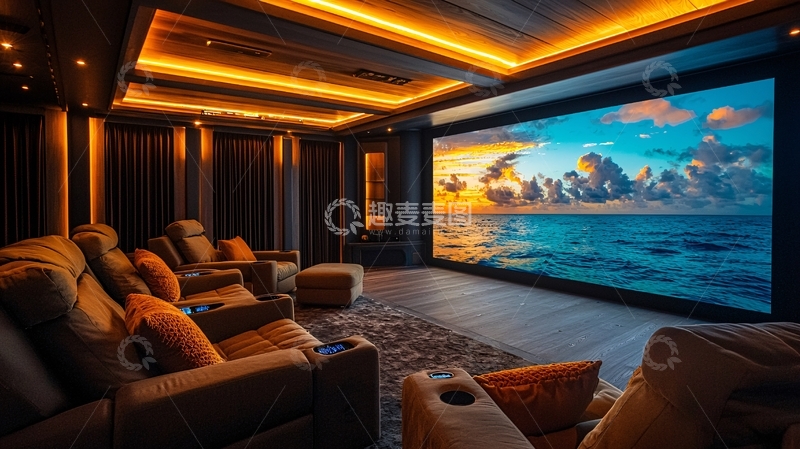 高清大图下载【趣麦麦图】高端私人影院