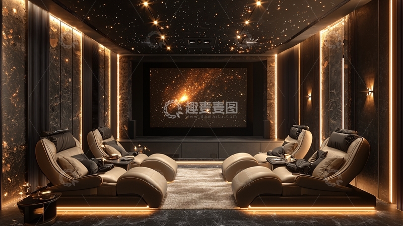 高清大图下载【趣麦麦图】高端私人影院