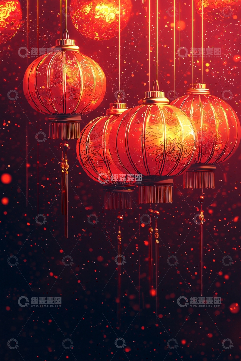 高清大图下载【趣麦麦图】红灯笼