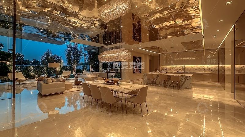 高清大图下载【趣麦麦图】奢华别墅室内设计