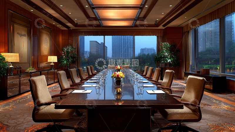 高清大图下载【趣麦麦图】豪华会议室