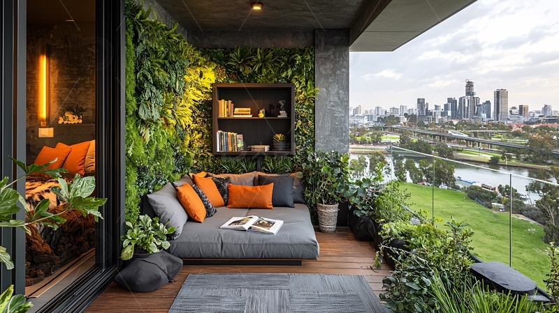 高清大图下载【趣麦麦图】阳台花园设计