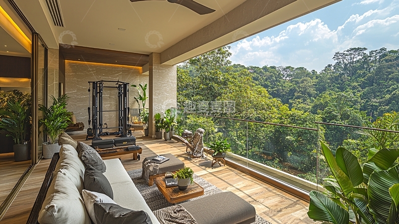 高清大图下载【趣麦麦图】阳台景观