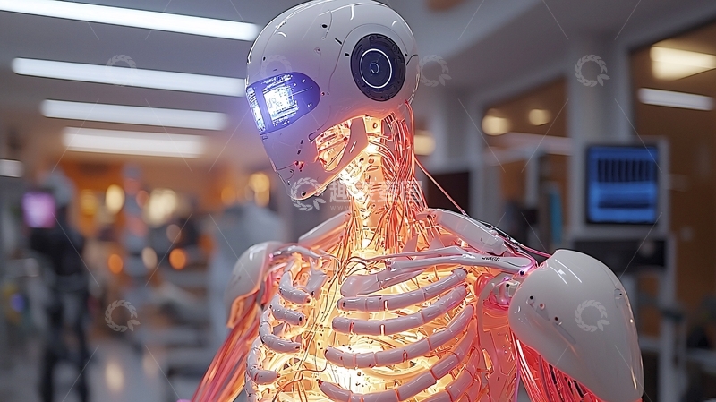 高清大图下载【趣麦麦图】仿生机器人