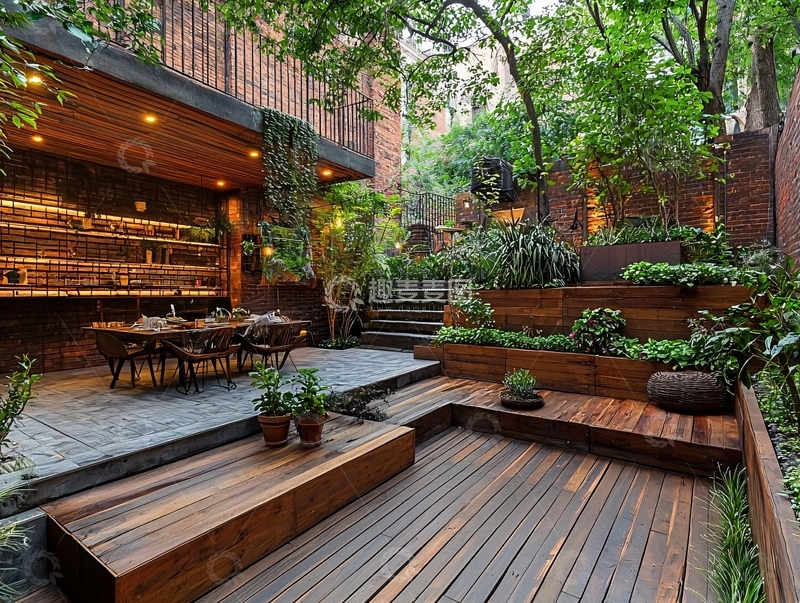 高清大图下载【趣麦麦图】庭院设计