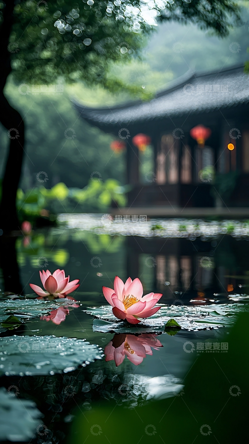 高清大图下载【趣麦麦图】水墨江南