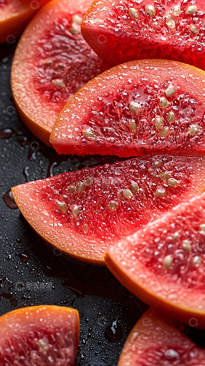 高清大图下载【趣麦麦图】鲜切红肉水果
