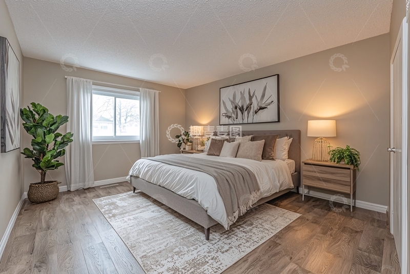 高清大图下载【趣麦麦图】现代简约卧室58