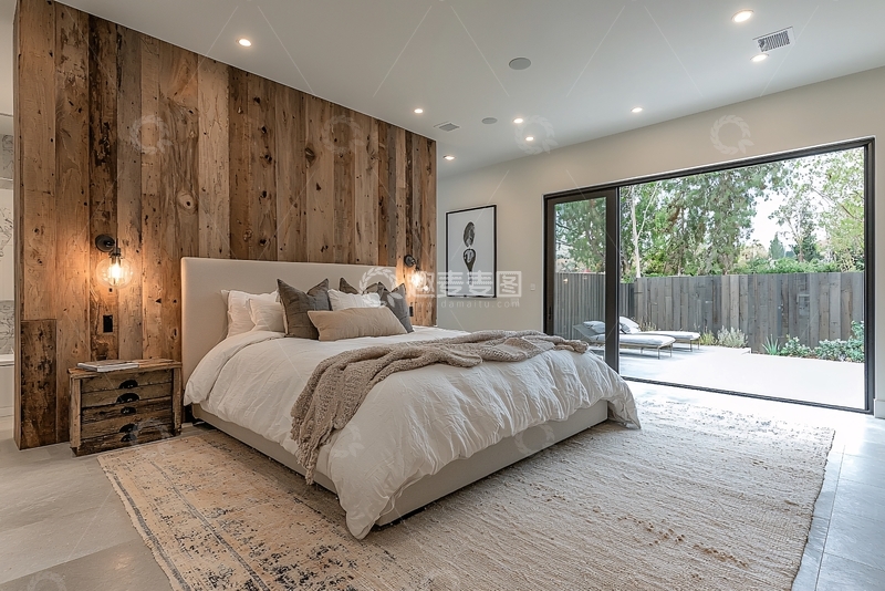 高清大图下载【趣麦麦图】现代简约卧室59