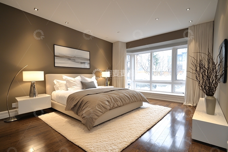 高清大图下载【趣麦麦图】现代简约卧室64