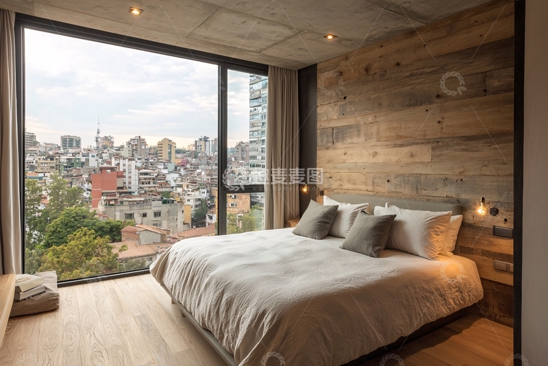高清大图下载【趣麦麦图】现代简约卧室设计80
