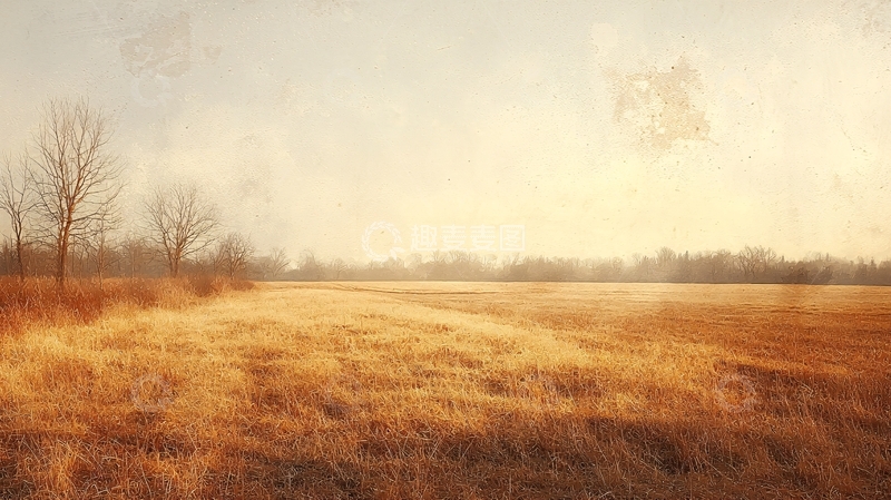 高清大图下载【趣麦麦图】秋日田野