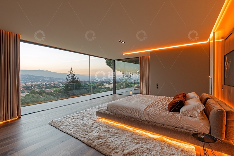 高清大图下载【趣麦麦图】现代简约卧室设计91