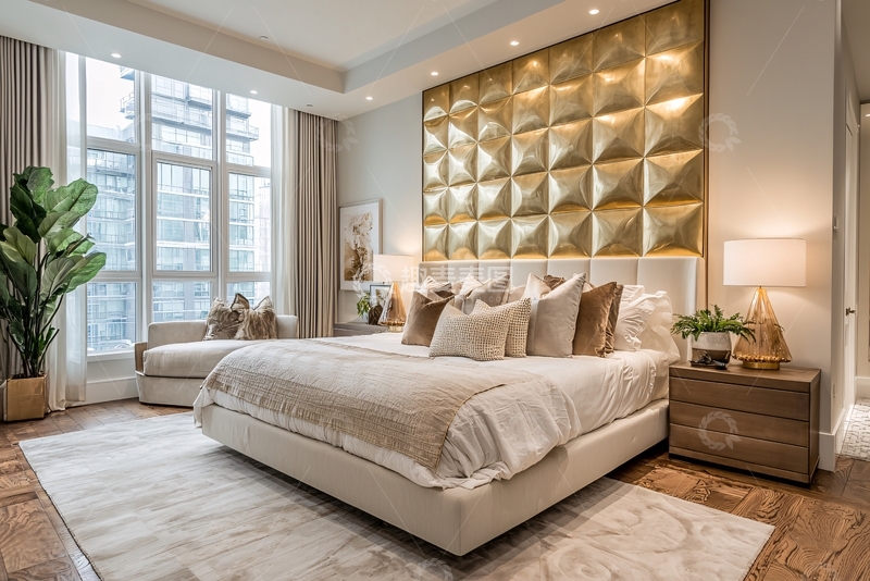 高清大图下载【趣麦麦图】奢华现代卧室设计
