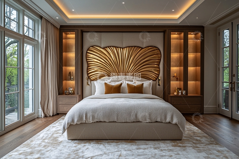 高清大图下载【趣麦麦图】奢华卧室设计9