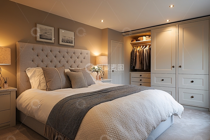 高清大图下载【趣麦麦图】温馨舒适的卧室设计