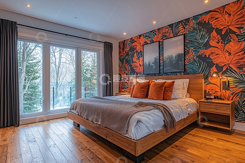 高清大图下载【趣麦麦图】现代简约卧室71